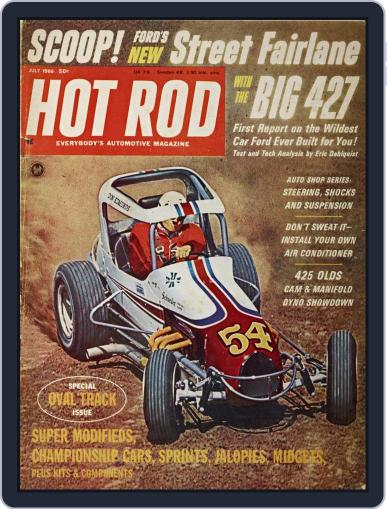 Hot Rod July 1st, 1966 Digital Back Issue Cover