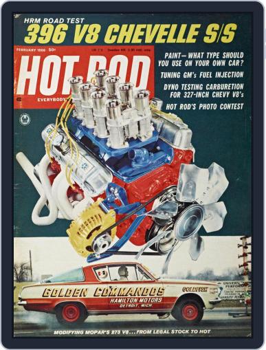 Hot Rod February 1st, 1966 Digital Back Issue Cover