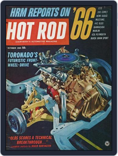 Hot Rod October 1st, 1965 Digital Back Issue Cover