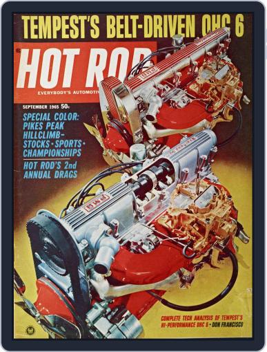 Hot Rod September 1st, 1965 Digital Back Issue Cover