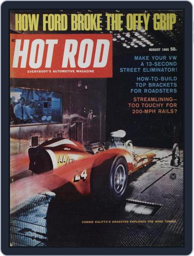 Hot Rod August 1st, 1965 Digital Back Issue Cover