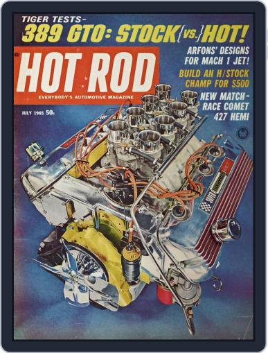 Hot Rod July 1st, 1965 Digital Back Issue Cover