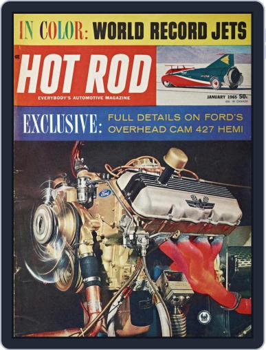 Hot Rod January 1st, 1965 Digital Back Issue Cover