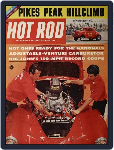 Hot Rod September 1st, 1964 Digital Back Issue Cover
