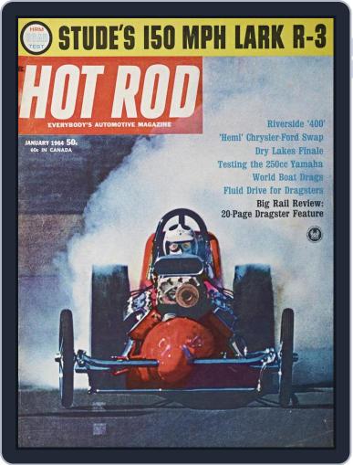 Hot Rod January 1st, 1964 Digital Back Issue Cover