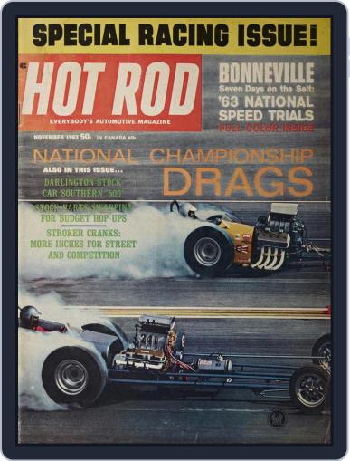 Hot Rod November 1st, 1963 Digital Back Issue Cover