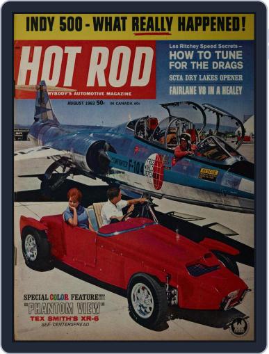 Hot Rod August 1st, 1963 Digital Back Issue Cover