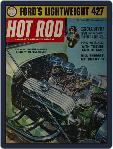 Hot Rod July 1st, 1963 Digital Back Issue Cover