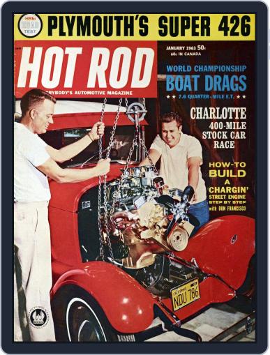 Hot Rod January 1st, 1963 Digital Back Issue Cover