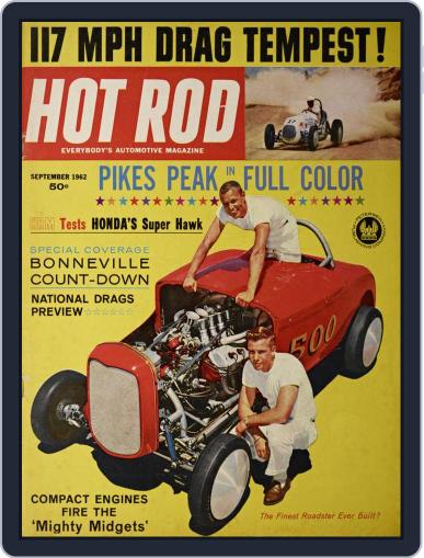 Hot Rod September 1st, 1962 Digital Back Issue Cover