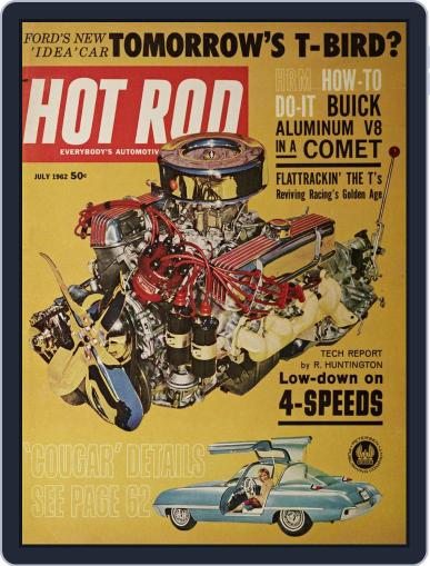 Hot Rod July 1st, 1962 Digital Back Issue Cover