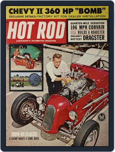 Hot Rod March 1st, 1962 Digital Back Issue Cover