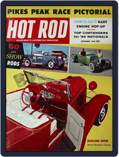 Hot Rod September 1st, 1960 Digital Back Issue Cover