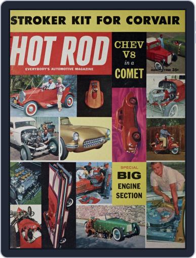 Hot Rod August 1st, 1960 Digital Back Issue Cover