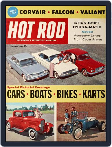 Hot Rod February 1st, 1960 Digital Back Issue Cover