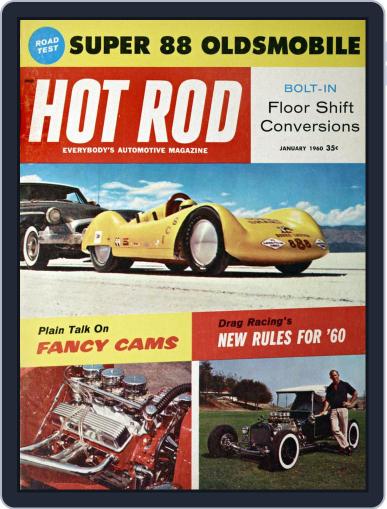 Hot Rod January 1st, 1960 Digital Back Issue Cover