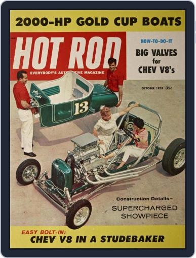 Hot Rod October 1st, 1959 Digital Back Issue Cover