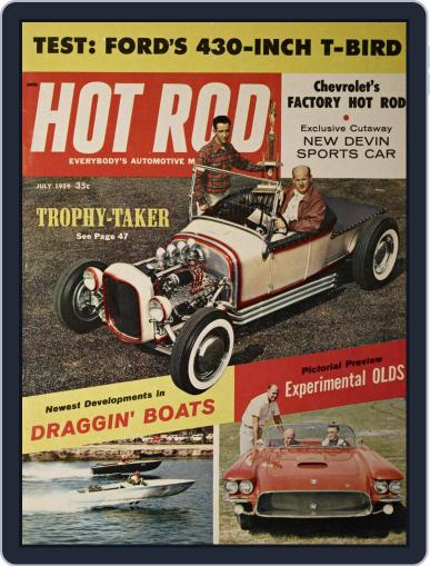 Hot Rod July 1st, 1959 Digital Back Issue Cover