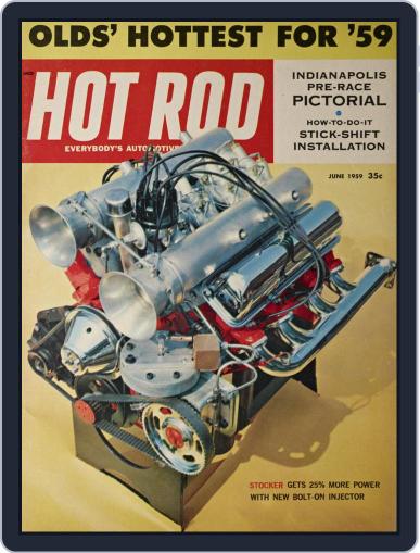 Hot Rod June 1st, 1959 Digital Back Issue Cover