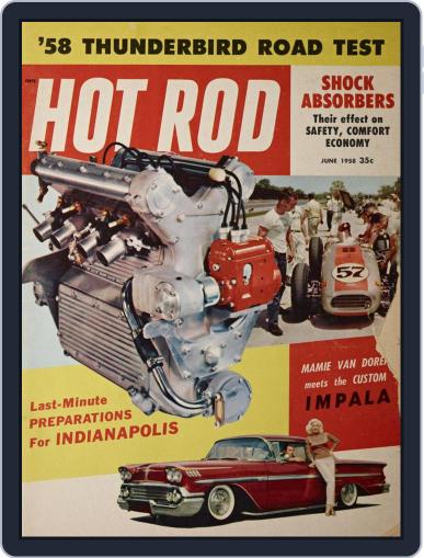 Hot Rod June 1st, 1958 Digital Back Issue Cover