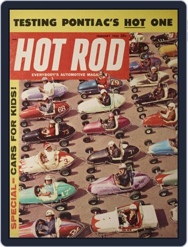 Hot Rod February 1st, 1958 Digital Back Issue Cover