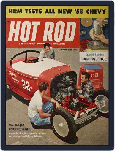 Hot Rod December 1st, 1957 Digital Back Issue Cover