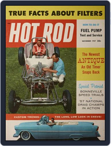 Hot Rod November 1st, 1957 Digital Back Issue Cover