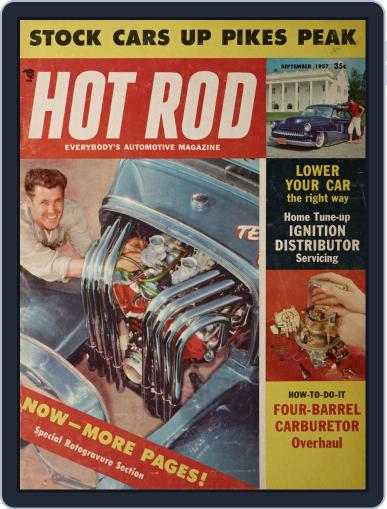 Hot Rod September 1st, 1957 Digital Back Issue Cover