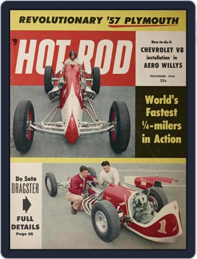 Hot Rod November 1st, 1956 Digital Back Issue Cover