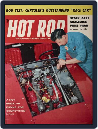 Hot Rod September 1st, 1956 Digital Back Issue Cover