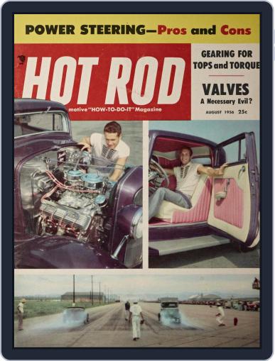 Hot Rod August 1st, 1956 Digital Back Issue Cover