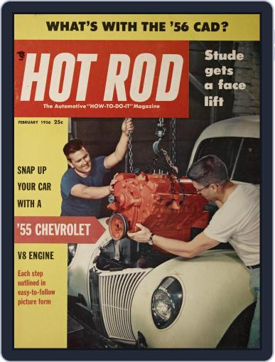 Hot Rod February 1st, 1956 Digital Back Issue Cover