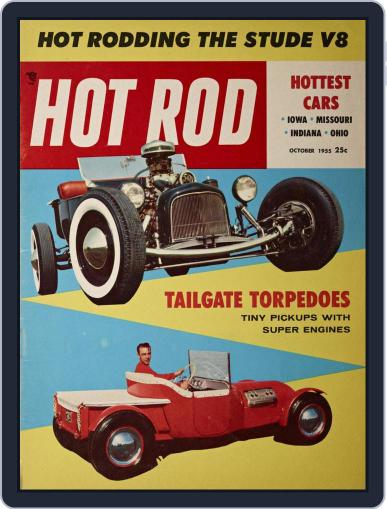 Hot Rod October 1st, 1955 Digital Back Issue Cover