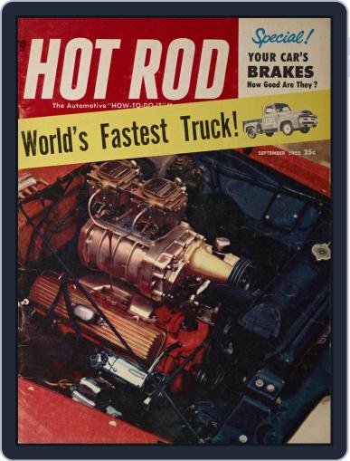 Hot Rod September 1st, 1955 Digital Back Issue Cover