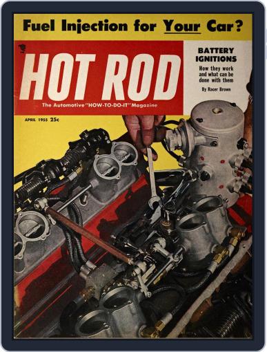 Hot Rod April 1st, 1955 Digital Back Issue Cover