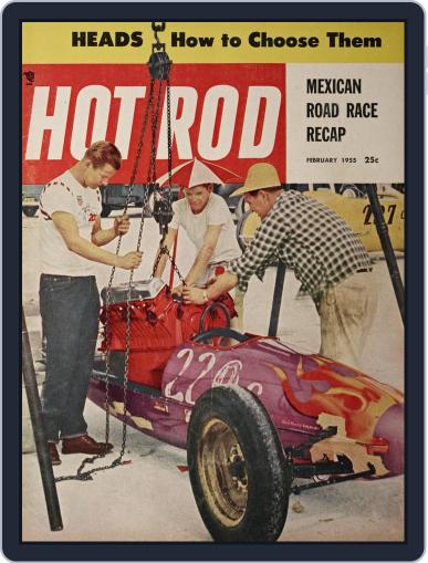 Hot Rod February 1st, 1955 Digital Back Issue Cover