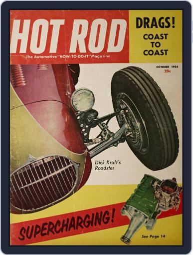 Hot Rod October 1st, 1954 Digital Back Issue Cover
