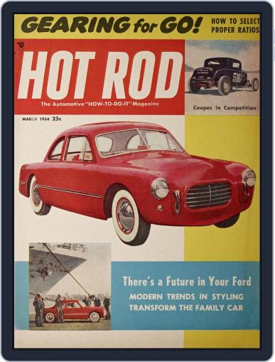 Hot Rod March 1st, 1954 Digital Back Issue Cover