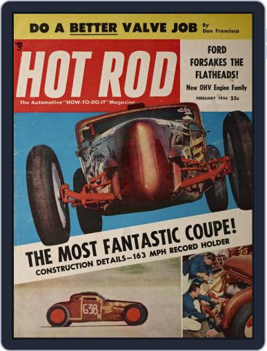Hot Rod February 1st, 1954 Digital Back Issue Cover