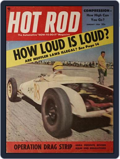 Hot Rod January 1st, 1954 Digital Back Issue Cover
