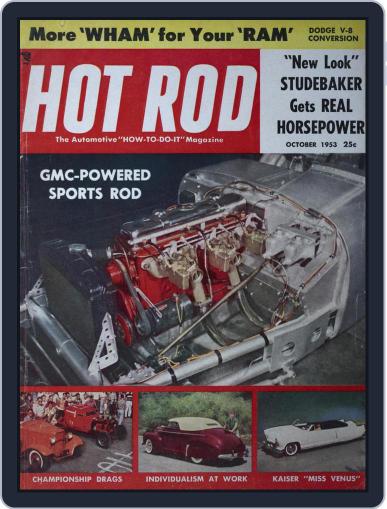 Hot Rod October 1st, 1953 Digital Back Issue Cover