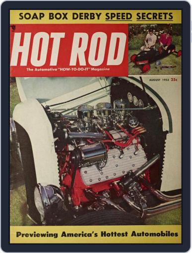 Hot Rod August 1st, 1953 Digital Back Issue Cover