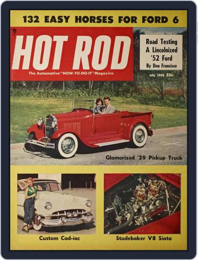 Hot Rod July 1st, 1953 Digital Back Issue Cover