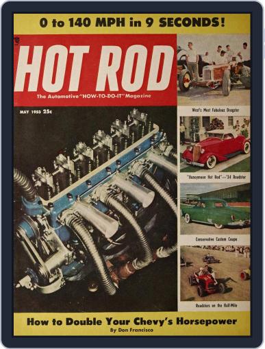 Hot Rod May 1st, 1953 Digital Back Issue Cover