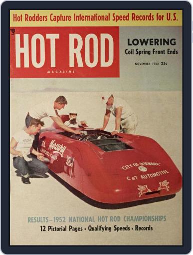 Hot Rod November 1st, 1952 Digital Back Issue Cover
