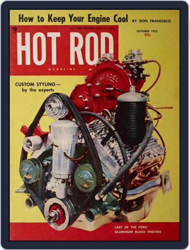 Hot Rod October 1st, 1952 Digital Back Issue Cover