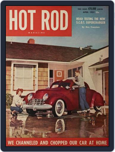 Hot Rod April 1st, 1952 Digital Back Issue Cover