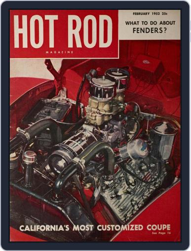Hot Rod February 1st, 1952 Digital Back Issue Cover