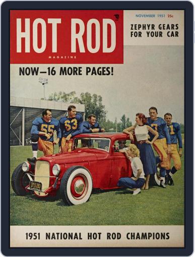 Hot Rod November 1st, 1951 Digital Back Issue Cover