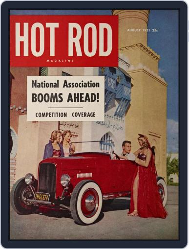 Hot Rod August 1st, 1951 Digital Back Issue Cover